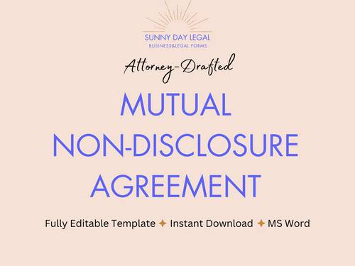 Mutual Non-Disclosure Agreement