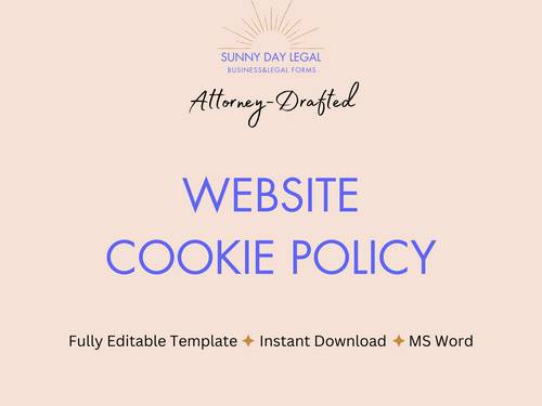 Website Cookie Policy