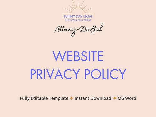 Website Privacy Policy